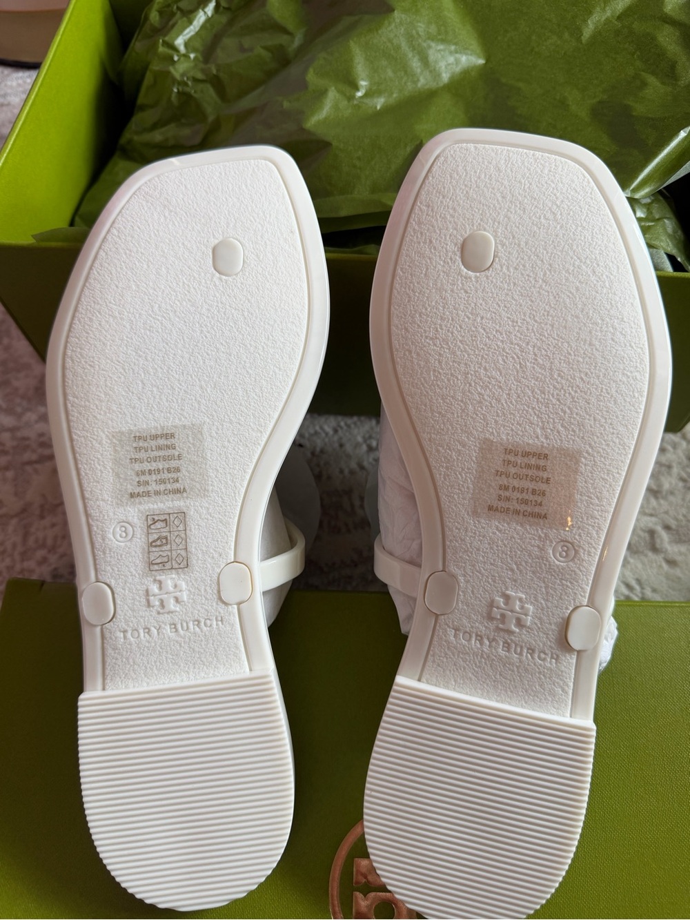 Tory Burch Floral Thong Sandals - Picture 8 of 8